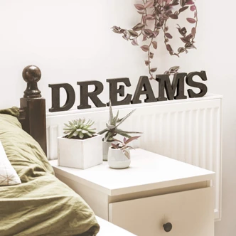 MDF-Letters Dreams 1 