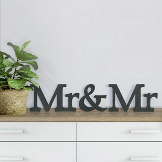 MDF-Letters Mr&Mr Serife 