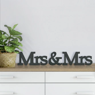 MDF-Letters Mrs&Mrs Serife 