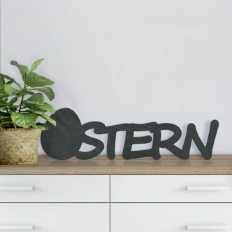 MDF-Holzbuchstaben Ostern 