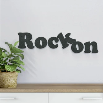 MDF-Letters Rock On 