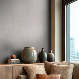 Icke-vävd tapet slät texturerad tapet grå slät vardagsrum sovrum hall kök matsal kontor 