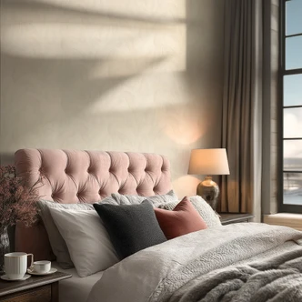 Icke-vävd tapet Isabelle Golden Canopy White Cream Grey - palmblad djungel metallisk hall 