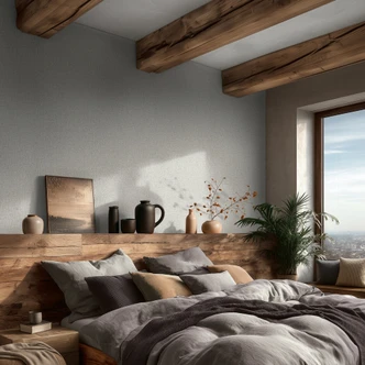 Icke-vävd tapet Jan Studio Sense & Surface weave gråvit - Stud!o weave rotting ljusgrå 