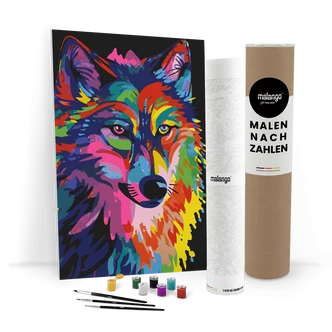 Malen nach Zahlen Leinwandbild - Wolf Wilhelm Malen nach Zahlen Leinwandbild - Wolf Wilhelm