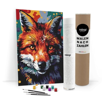 Malen nach Zahlen Leinwandbild - Fuchs Franz  