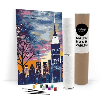 Malen nach Zahlen Leinwandbild - New York im Herbst Malen nach Zahlen Leinwandbild - New York im Herbst