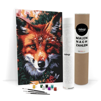 Malen nach Zahlen Leinwandbild - Fuchs Ferdinand  