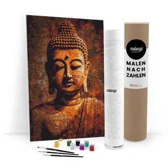 Malen nach Zahlen Leinwandbild - Buddha Boho Malen nach Zahlen Leinwandbild - Buddha Boho