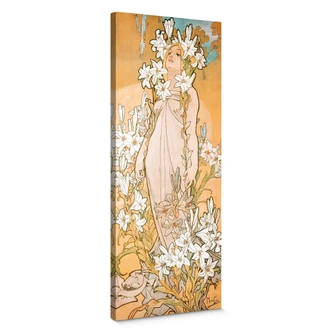 Canvas Mucha - De Lelie 