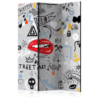 Kamerscherm - Gedachtenstroom, 3-delig Kamerscherm - Gedachtenstroom, 3-delig