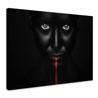 Leinwandbild  Petkov - Red Stripe 