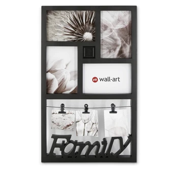 MDF Bilderrahmen Collage Family - 27x46 cm 