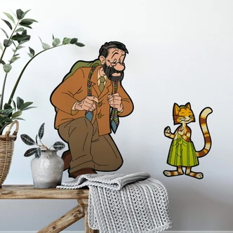 Wandtattoo Pettersson und Findus 03 