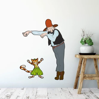 Wandtattoo Pettersson und Findus - Petterssons Marionette „Findus“ 