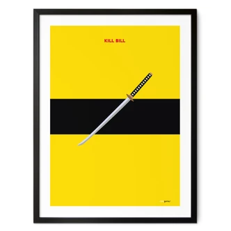Cartel de cine inspirado en la película "Kill Bill" - Gomes 