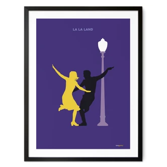 Cartel de cine inspirado en la película "La La Land" - Gomes 