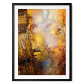 Poster Amber licht en schaduw - Schmucker 