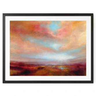 Poster Leuchtendes Feld im Sonnenlicht - Schmucker 