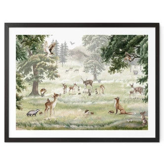 Poster Kikki Belle - Fun in the Forest 