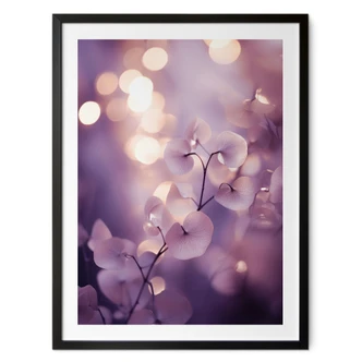 Poster Delicate orchidee in paars - Treechild 