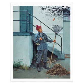 Poster Leaf Fall (1970) - Kurt Ard Poster Leaf Fall (1970) - Kurt Ard