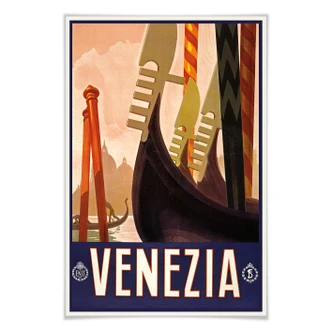 Poster Vintage Travel - Venetië 