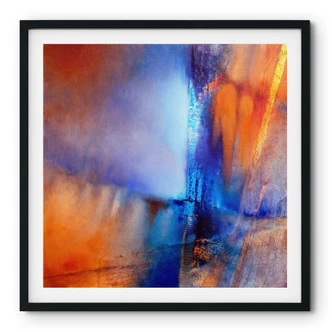 Poster Kontrast aus Eis und Glut - Schmucker - Quadratisch 