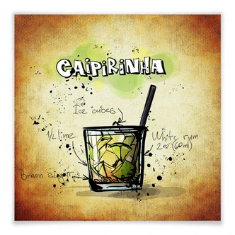 Poster Caipirinha - Recept 