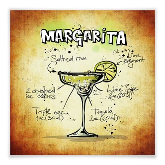 Poster Margarita - recipe 