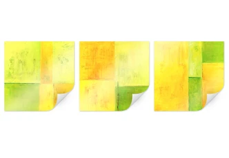 Poster Schüssler - spring composition - square (3 pieces) 