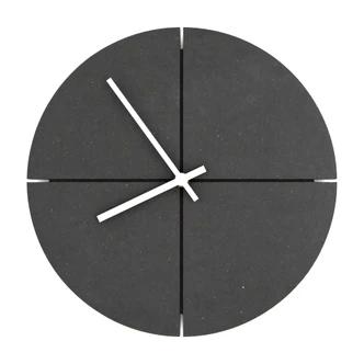 Orologio da parete MDF silenzioso - Ø30 cm 