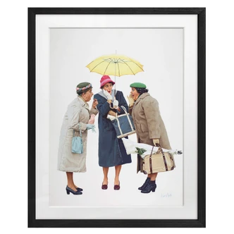 Fine Art Poster mit Passepartout - Kurt Ard - Stellt euch vor! (1960) 