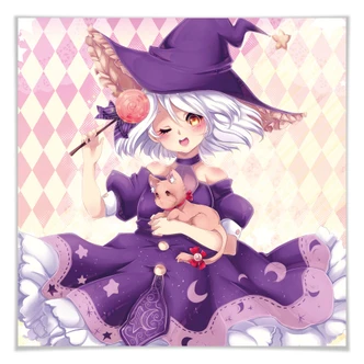 Poster La Doll Blanche - Little Witch 