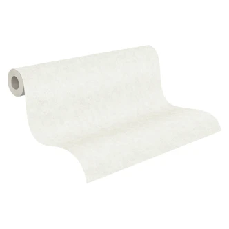 A.S. Création Geo Nordic Papier peint uni, Blanc 