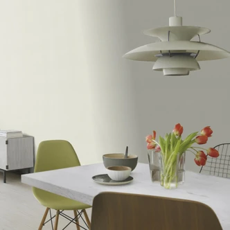 Effen behang, vliesbehang met structuur Bauhaus wit  