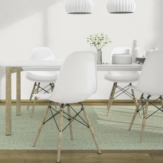 Unitapete, Vliestapete mit Struktur Bauhaus weiß  