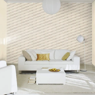 Rasch papier peint intissé, papier peint à motifs Composition offwhite 