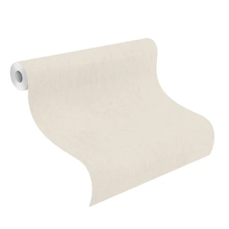 Rasch Papier peint intissé uni Florentine III Lin clair 