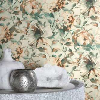 Rasch Papier peint intissé à motifs Florentine III beige clair 