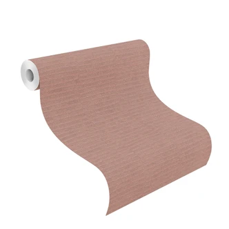 Rasch Vliesbehang Glam oudroze, goud 