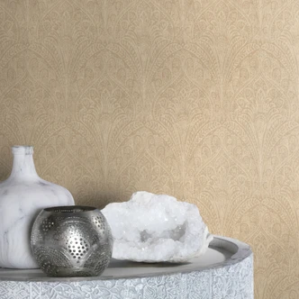 Papier peint intissé Rasch, papier peint à motifs Indian Style beige moyen Papier peint intissé Rasch, papier peint à motifs Indian Style beige moyen