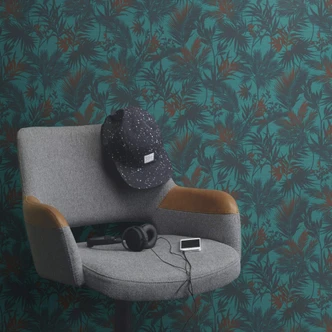 Rasch Vliestapete, Mustertapete Kalahari helltürkis Rasch Vliestapete, Mustertapete Kalahari helltürkis