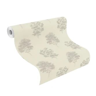 Rasch Lazy Sunday 2 Vliestapete Creme, Taupe 
