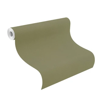 Rasch papier peint intissé, papier peint uni Salsa vert kaki 