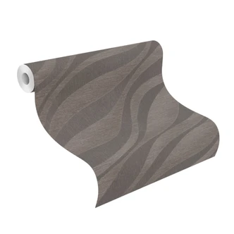 papier peint à vagues, papier peint intissé Sky Lounge brown 10.00x1.06 m papier peint à vagues, papier peint intissé Sky Lounge brown 10.00x1.06 m