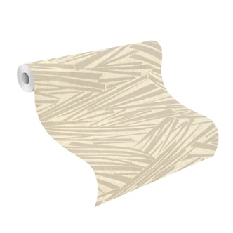 Carta da parati a righe, carta da parati in tessuto non tessuto Sky Lounge beige metallizzato 10,00x1,06 m Carta da parati a righe, carta da parati in tessuto non tessuto Sky Lounge beige metallizzato 10,00x1,06 m