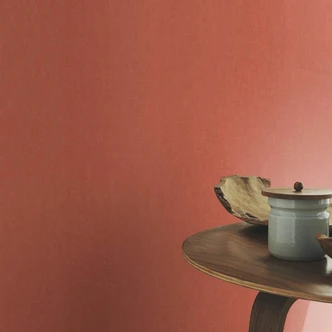 Rasch papier peint intissé, papier peint uni Sophia rouge rouille 