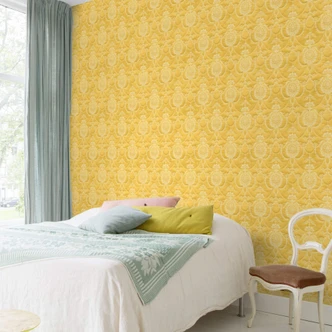 Rasch papier peint intissé, papier peint à motifs Trianon XIII jaunegg 