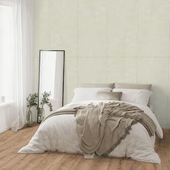 Echtstein - 3D Wandpaneel, Set aus 6 Natursteinplatten als luxuriöse Wandverkleidung - Elfenbein Sandstein Echtstein - 3D Wandpaneel, Set aus 6 Natursteinplatten als luxuriöse Wandverkleidung - Elfenbein Sandstein